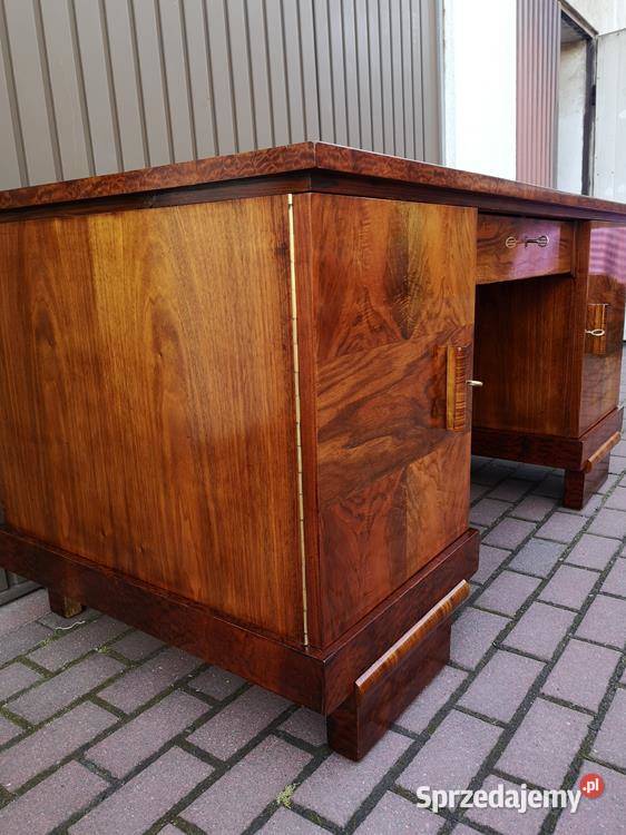 Biurko ARTDECO Orzech Politura Stare Antyk