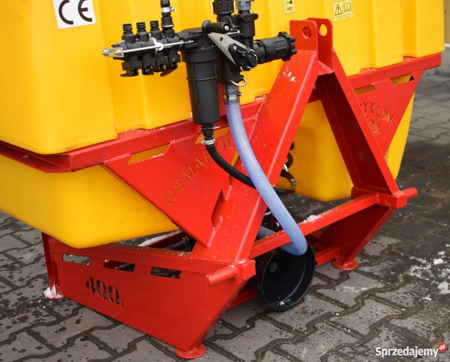 Opryskiwacz 400 l lanca 12 CYKLON obrRSM Nowy Racibórz