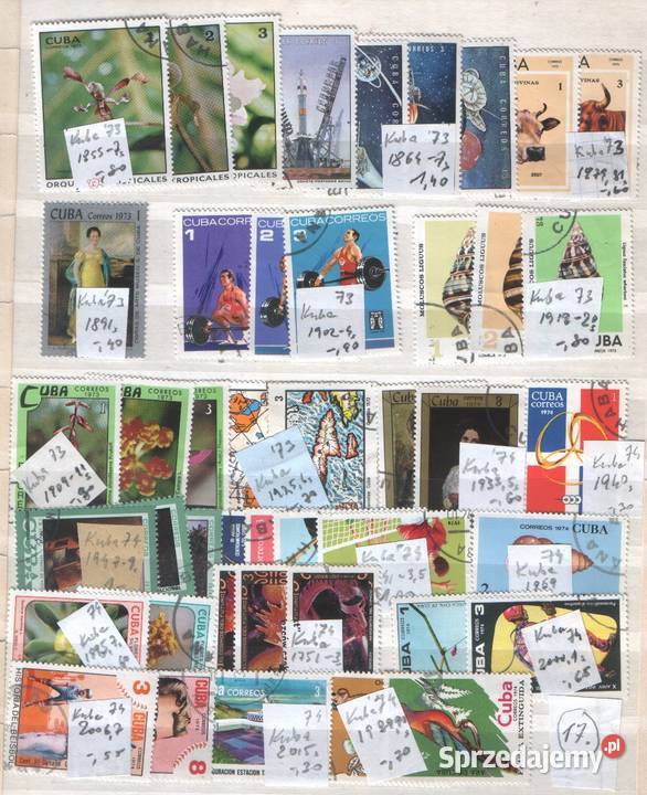 Zn Kuba M 3248 9 kas 1988 Filatelistyka Gliwice