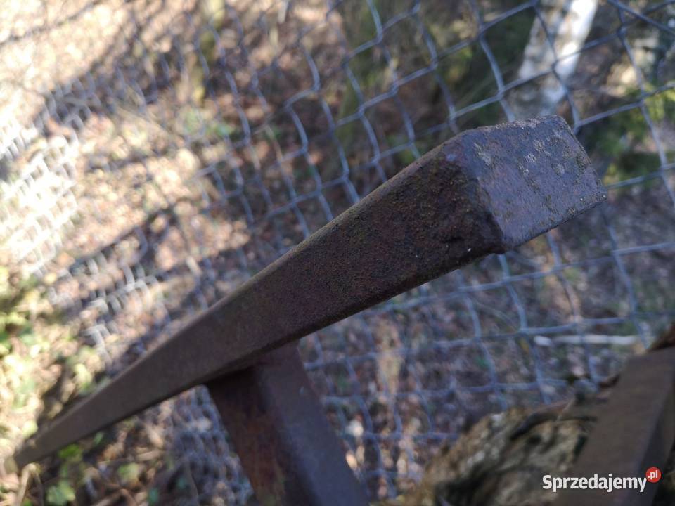 Sanie konne płozy rama metalowa duże