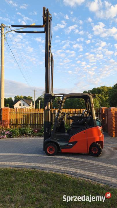 Linde H16 LPG 2018 46m Wózki widłowe Siedlce sprzedam