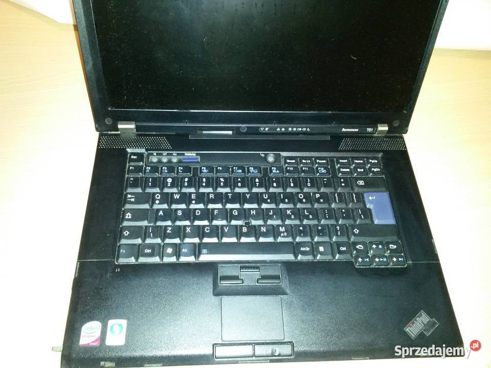 LAPTOP LENOVO T61 NA CZĘŚĆI Poznań