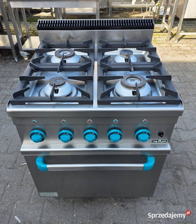 Kuchnia Gaz 4 Palnikowa Z Piekarnikiem MBM 242kW wielkopolskie Nowe Skalmierzyce