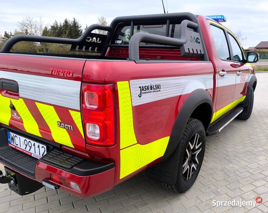 Jac T8 Pro 20 SPECJALNY Strażacki Pożarniczy 4x4 mazowieckie Ciechanów