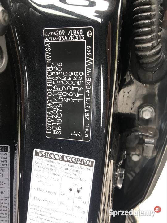 Toyota Avensis 18 LPG Automat Executive aluminiowe felgi mazowieckie Ożarów Mazowiecki
