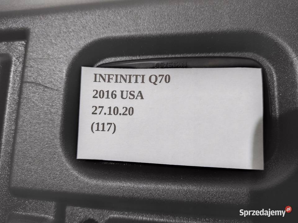 OSŁONA ZAŚLEPKA PANEL INFINITI Q70 M30d M37 M56