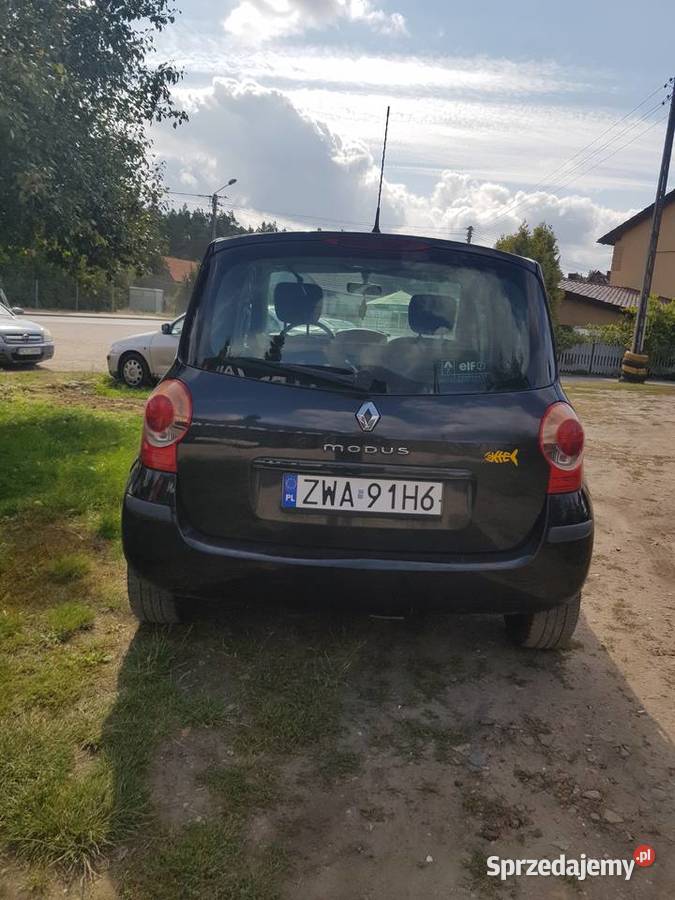 Renault Modus 12 benzyna 2006 Niski przebieg Niekursko
