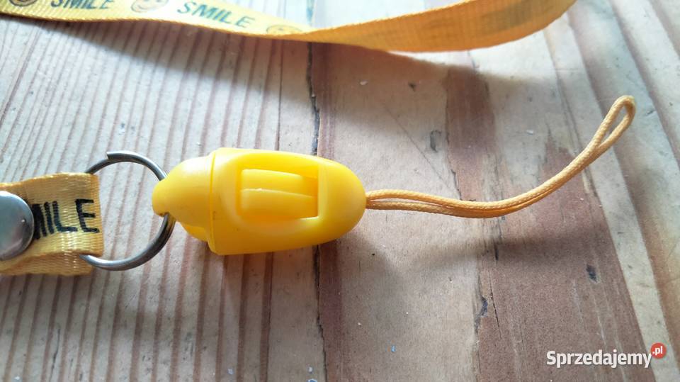 Smycz do kluczy telefonu długość 40 kolor żółty wielkopolskie sprzedam