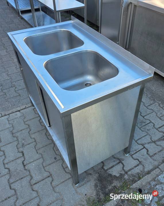 Zlew Basen 2 Komorowy z Szafką 1106085 M1822 N Nowe Skalmierzyce