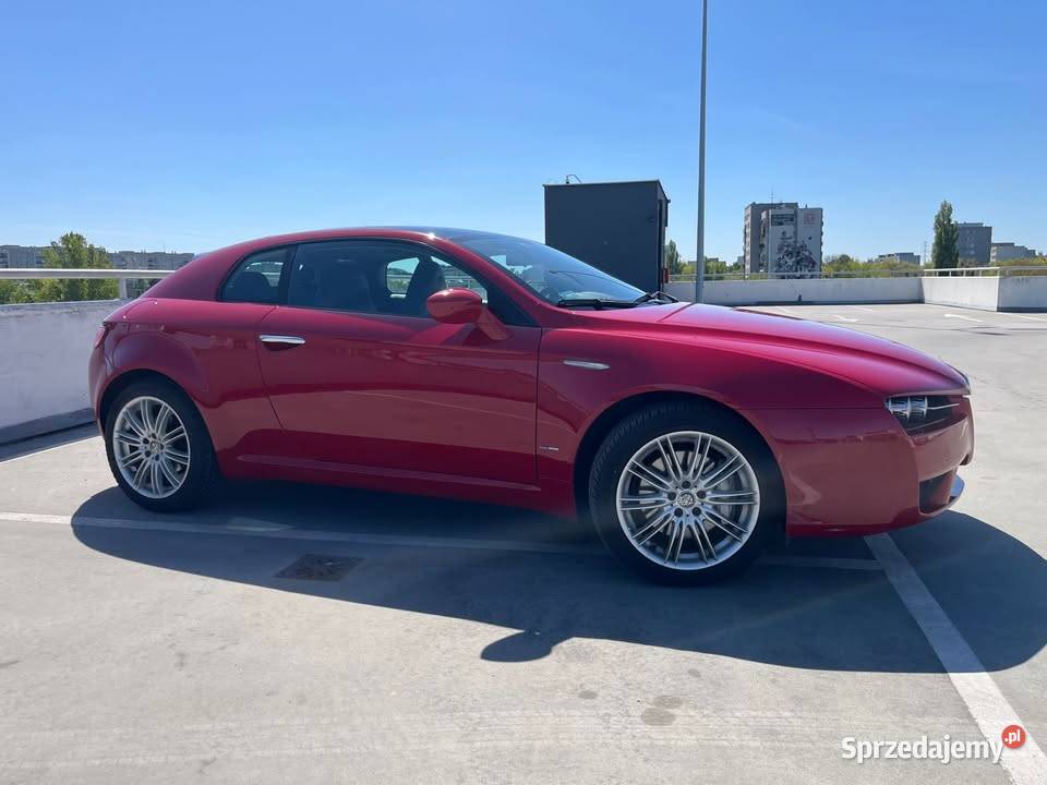 Alfa Romeo Brera czerwona 32 V6 JTS 260 napęd sprzedam