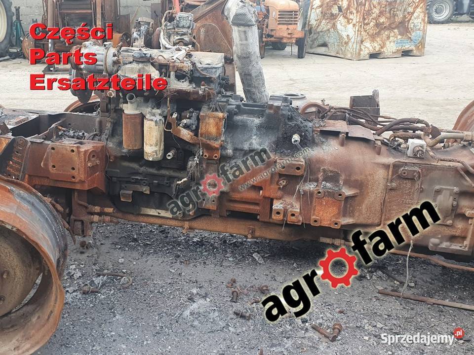 Holland T6145 części skrzynia biegów silnik sprzedam