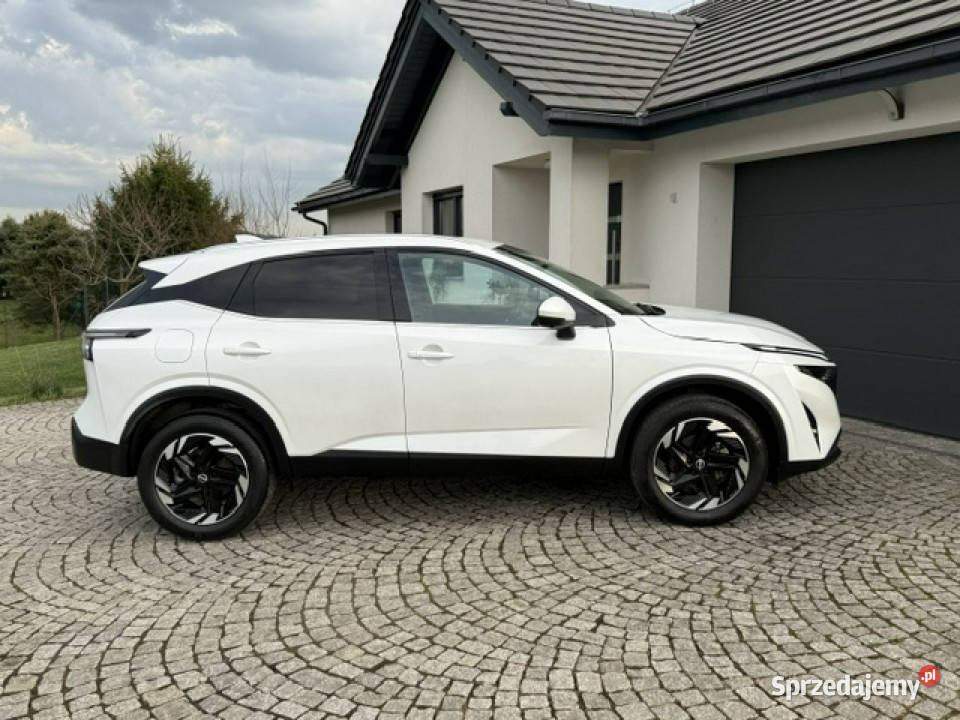 Nissan Qashqai 4xkamera AUTOMAT AMBIENT NOWE biały Qashqai dolnośląskie