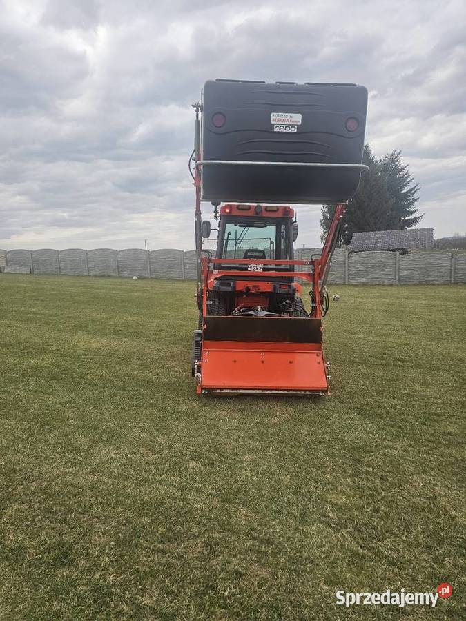 Wertykulator kosiarka zbieracz peruzzo 1200 Sosnowa