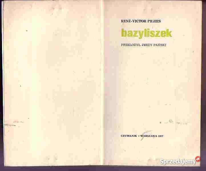 3197 BAZYLISZEK RENEVICTOR PILHES Czyrna