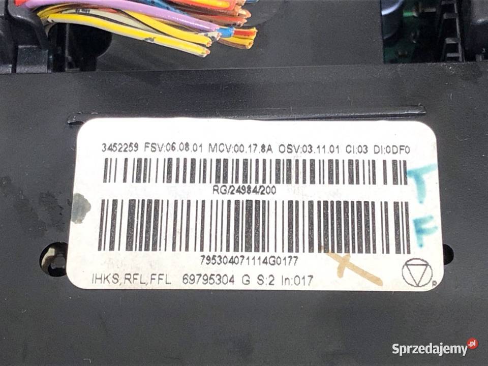 PANEL STEROWANIA NAWIEWU MINI R56 3452259 osobowe