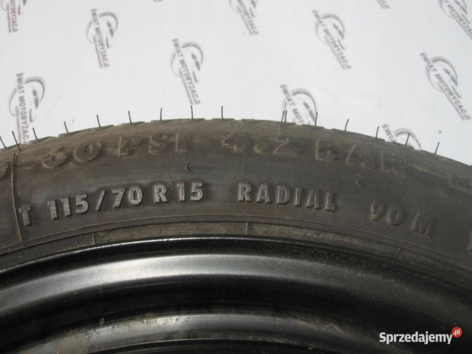 VOLVO S70 V70 koło dojazdowe 1157015 90M 5x108 Opony i felgi