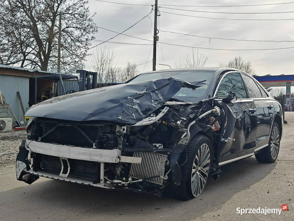 Audi A8 Hybryda Plug In D5 2017 czarny mazowieckie Karczew sprzedam