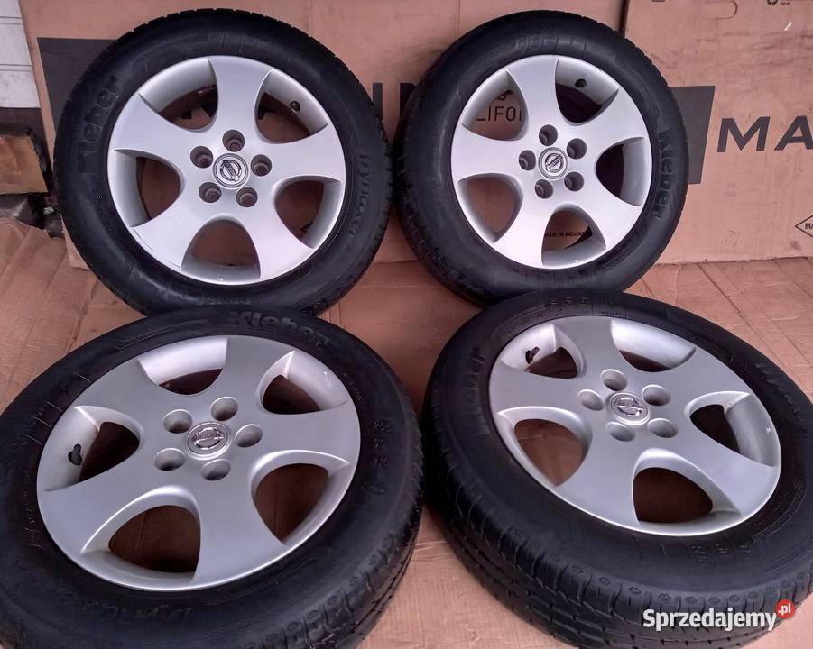 Nissan Renault Felgi Aluminiowe Koła Letnie R16 śląskie Tarnowskie Góry