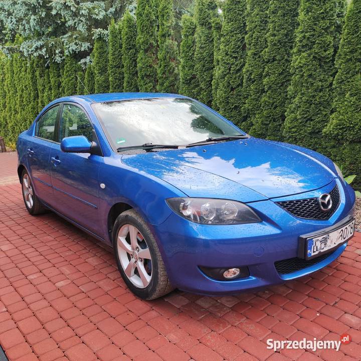 Mazda 3 sedan 04r LPG klima hak ekran dotykowy 2 manualna Lednogóra