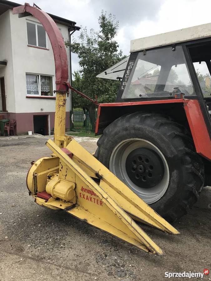 Sieczkarnia jednorzędowa Kemper Rolnictwo wielkopolskie Cisew