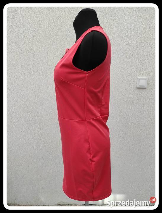 Sukienka koralowa rozpinana na całej długości 38 mazowieckie Płock