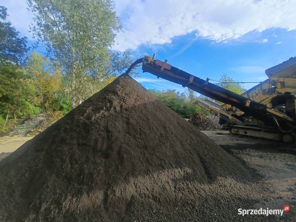 Ziemia ogrodowa z przesiewacza własny transport Wrocław