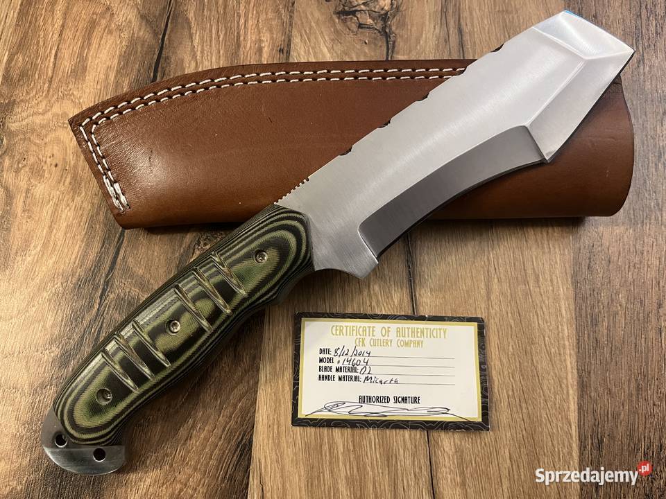 Nóż CFK Nóż CFK D2 iPak SurvivalTactical NOWY Mrągowo sprzedam