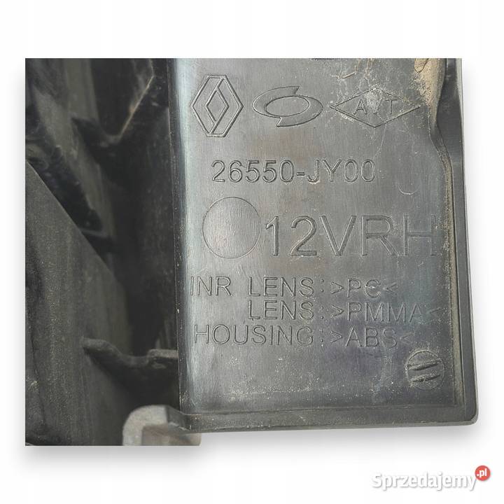 LAMPA PRAWA Renault Koleos I 20072016 tylna Chełm
