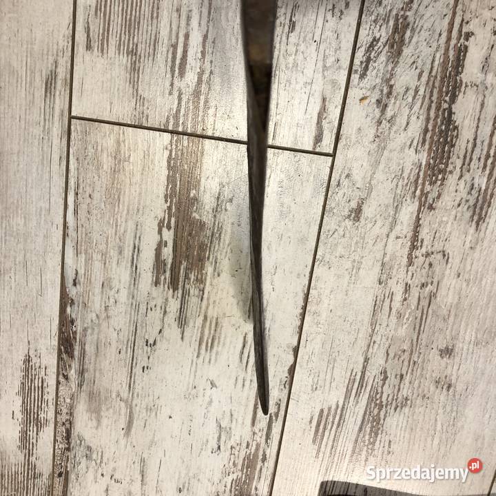 Rębak stary angielski 35 ręczny kuty żelazny Poznań