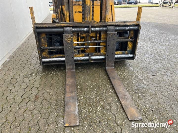 Wózek widłowy cat v140 65 tony udźwigu Import gaz Zgierz