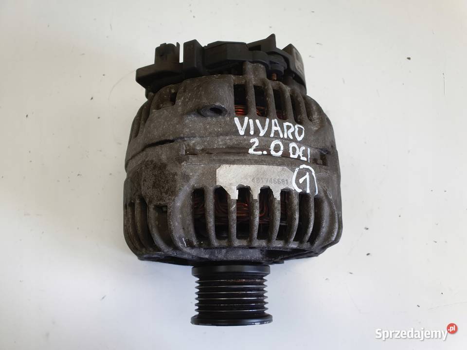 Opel Vivaro Trafic 20 DCI ALTERNATOR bosch Układ elektryczny silnika Janów