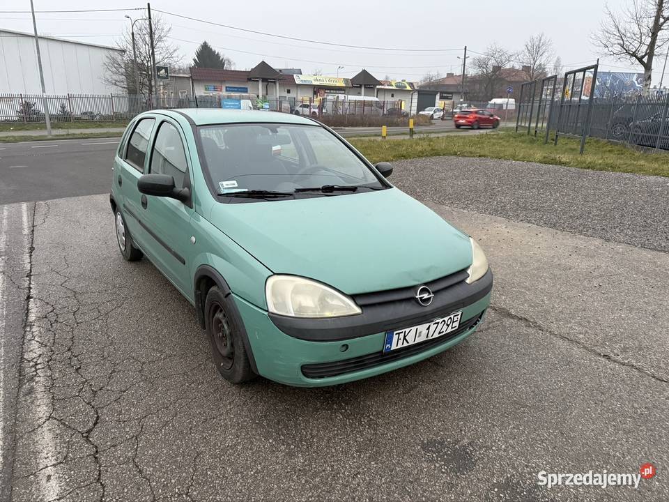Opel Corsa C 2002 10 Benzyna Wspomaganie Airbag świętokrzyskie Kielce sprzedam