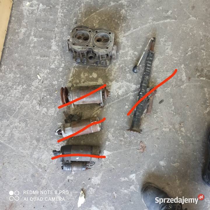 Części Fiat maluch skoda żuk vw 126p 125p i inne Błaszki
