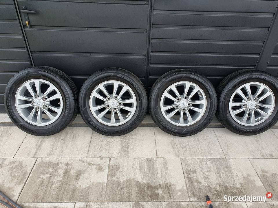 Hyundai felgi aluminiowe oryginalne z oponami Nowosiedlice