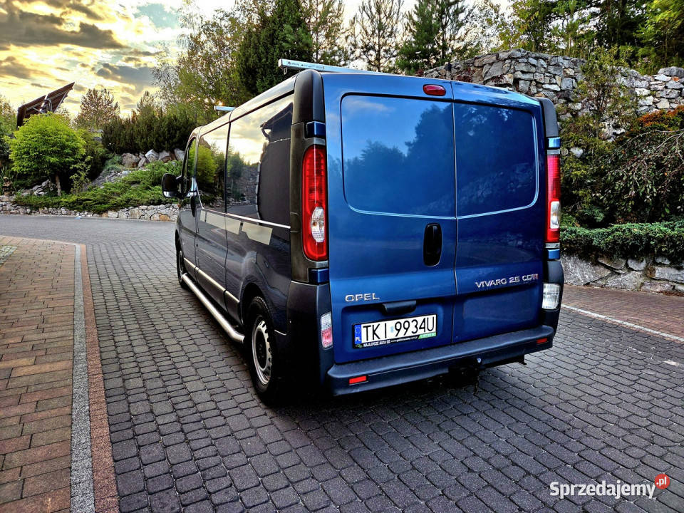 Opel Vivaro 25 CDTi 150 KMLift Brygadówka Long 6 nieuszkodzony Zagnańsk
