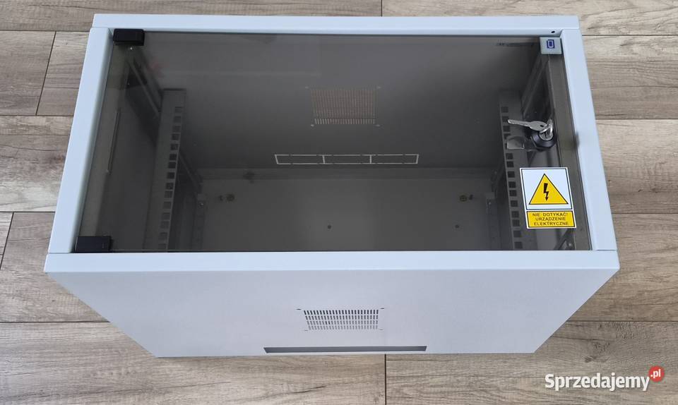 Szafa RACK 19 wisząca 6U 400mm ZPAS Solidna Stan