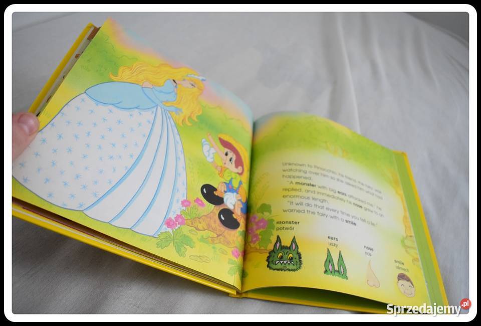 READING IS FUN dwie książeczki Pinokio Jaś i Płock