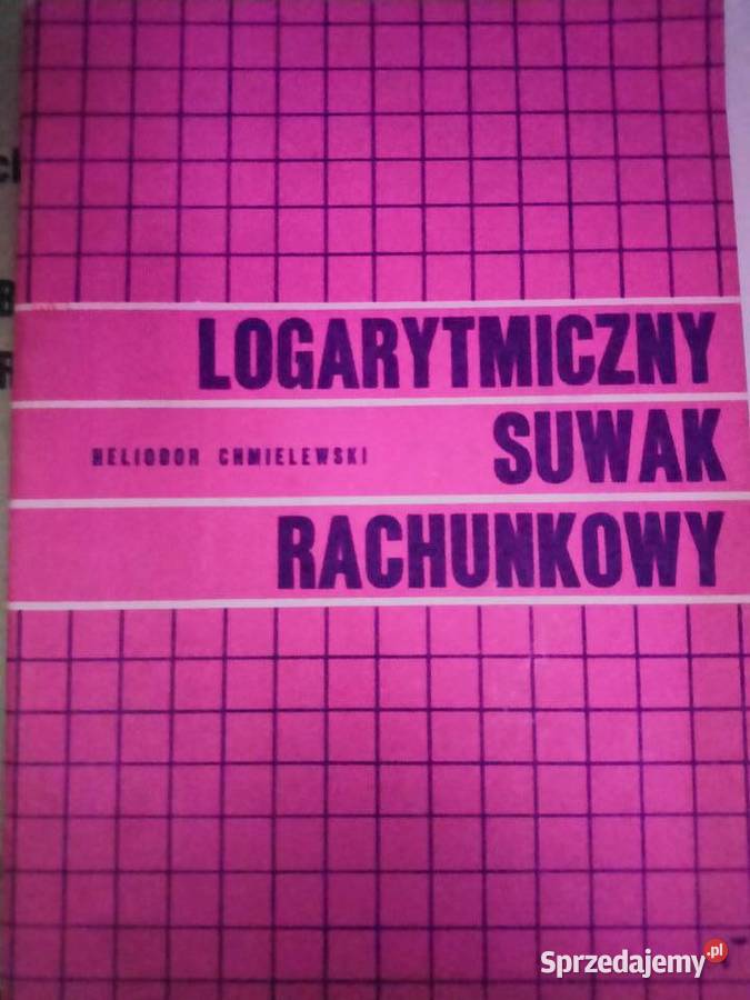 Logarytmiczny suwak rachunkowy księgarnia Warszawa