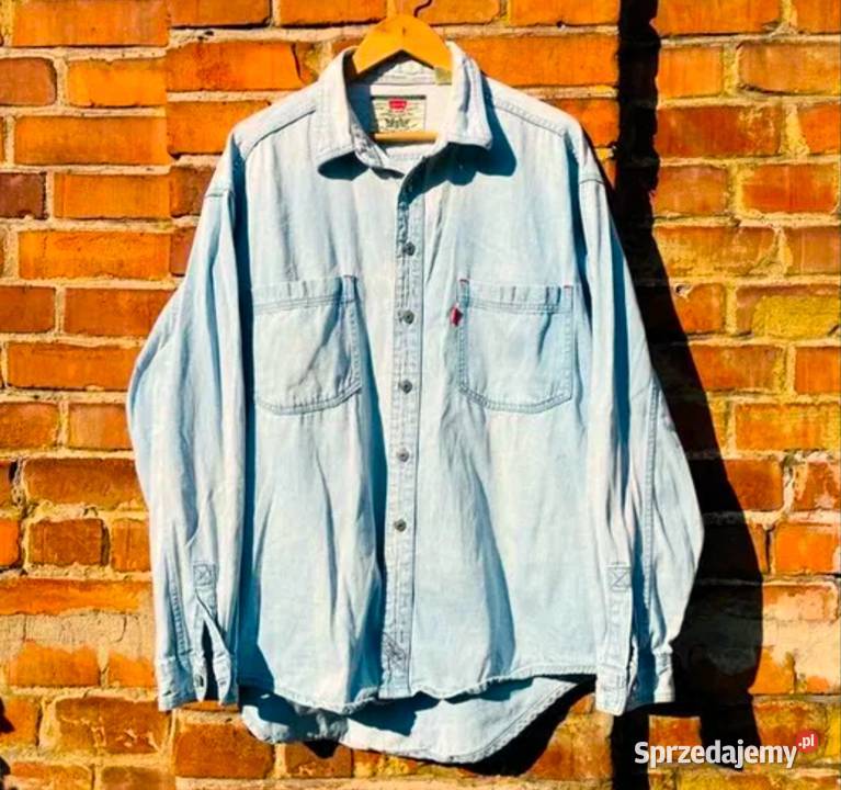 Koszula Jeansowa jasno niebieska Levis Strauss śląskie Poraj
