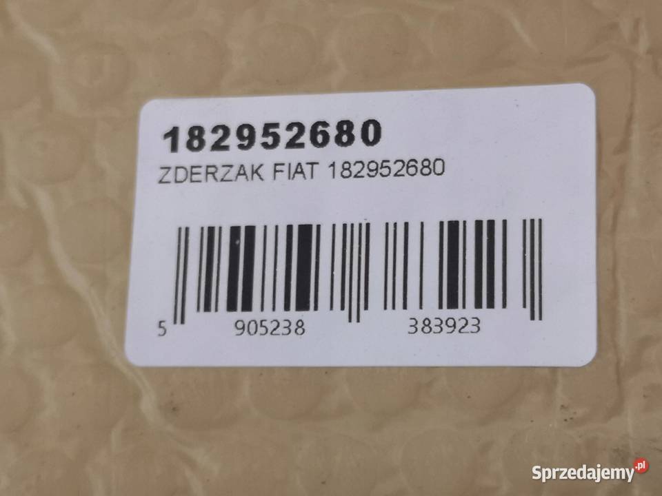 ZDERZAK PRZÓD FIAT PUNTO 19941999 182952680 osobowe