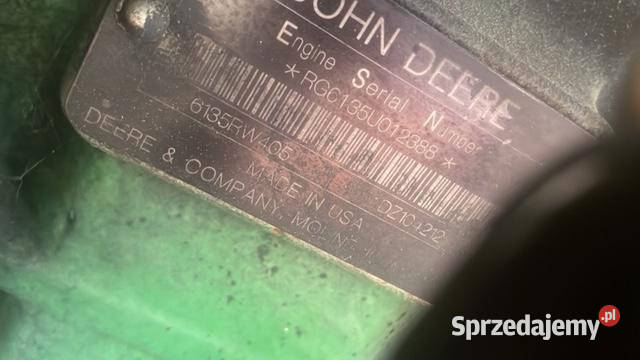 Silnik John deere RG6135 john deere 135L Jastrzębniki