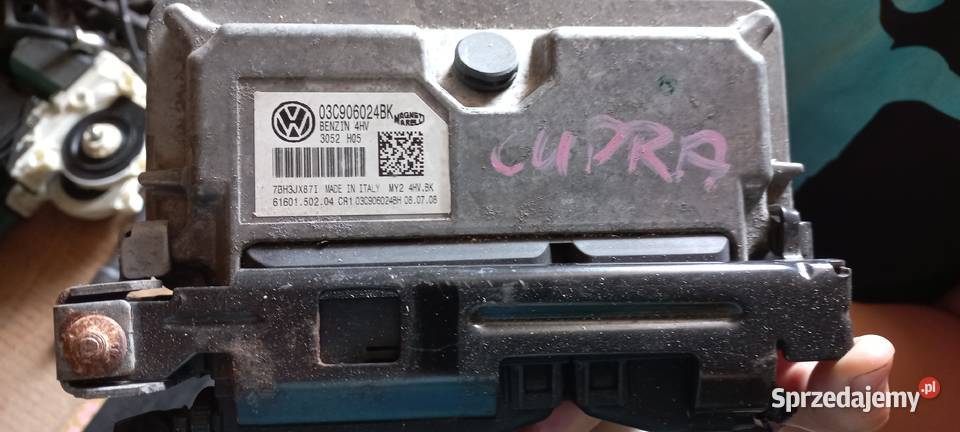 03C906024BK komputer sterownik silnika vw audi mazowieckie Żerdź
