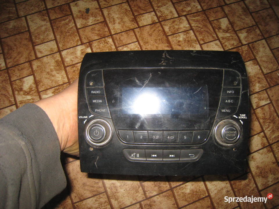 Radio oryginalne CD BLUETOOTH CITROEN JUMPER sprzedam