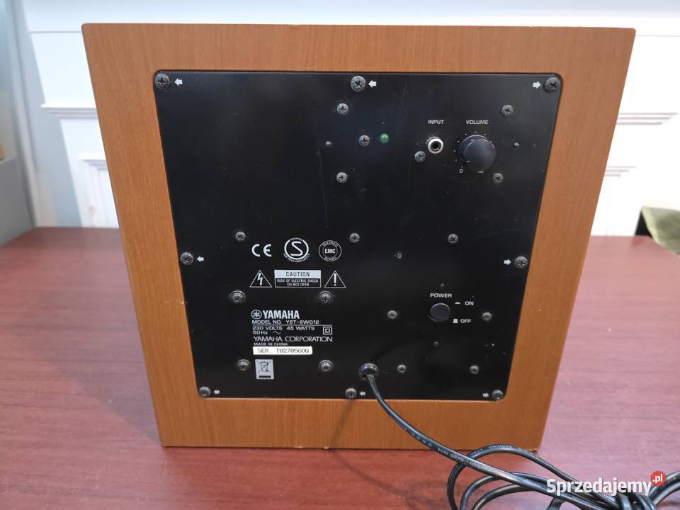 Subwoofer Yamaha YSTSW012 subufer subofer Słuchawki i głośniki Łódź