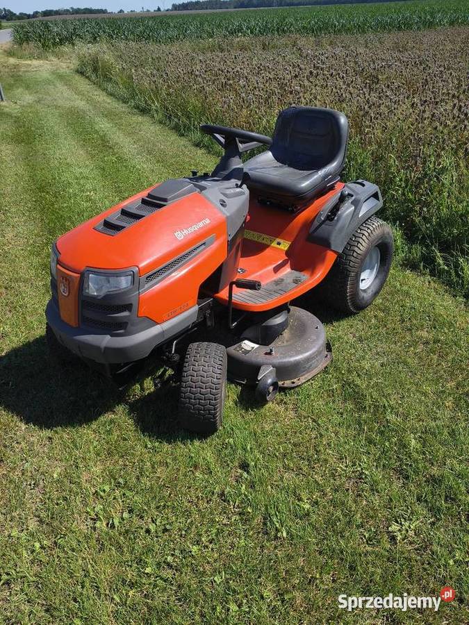 Kosiarka traktorek Husqvarna LTH174 wielkopolskie Lucynowo sprzedam