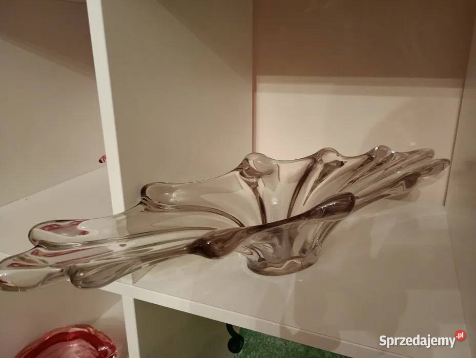 duża patera murano 60 włoskie szkło artystyczne Zegrze Południowe