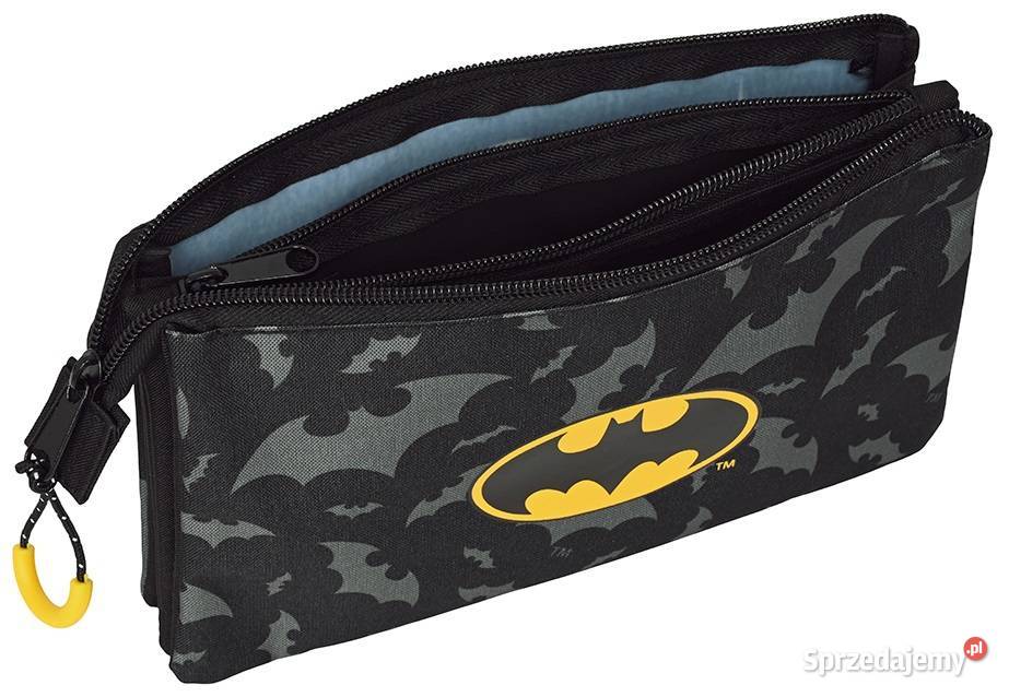 Piórnik 3 Przegrody Saszetka Batman DC Comics Mogilany
