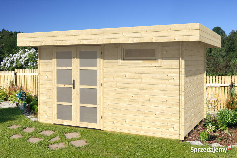 Drewniany domek ogrodowy Oriental 3 Mrągowo
