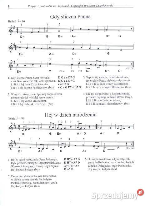 Polskie i angielskie kolędy i pastorałki słowa Kraków