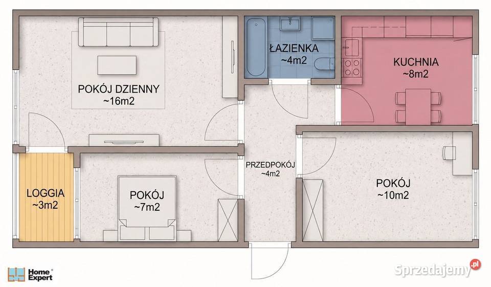 3pok 49met Poznańskiej BALKONPIWNICAWINDA Sprzedaż Wrocław